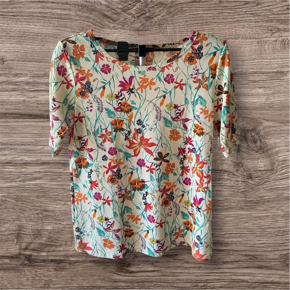 LuLaRoe Multicolor Floral Top